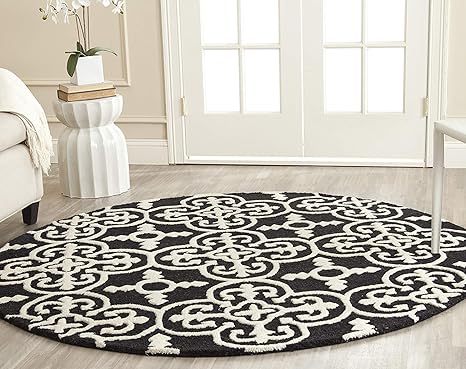 Cozymora Round Hand Tufted Carpet & Rug