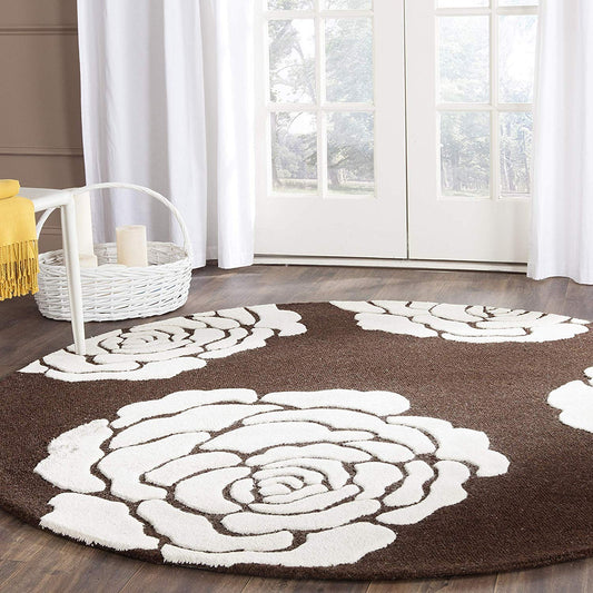 Fluffyqueue Round Tufted Carpet