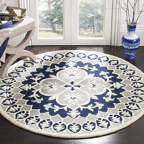 Tuvela Round Tufted Rug