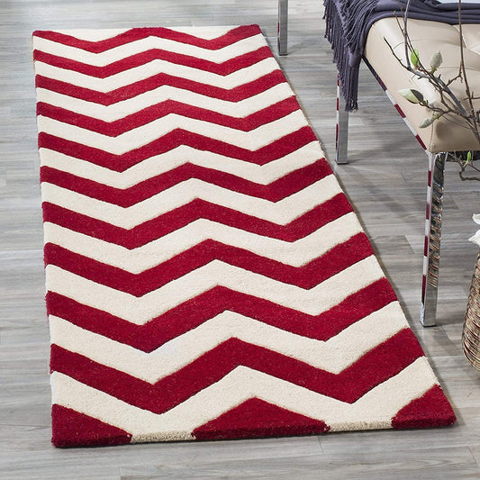 Flunaria Hand Tufted Runner Carpet & Rug