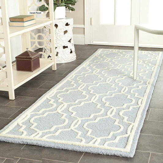 Haloviax Hand Tufted Runner Carpet & Rug
