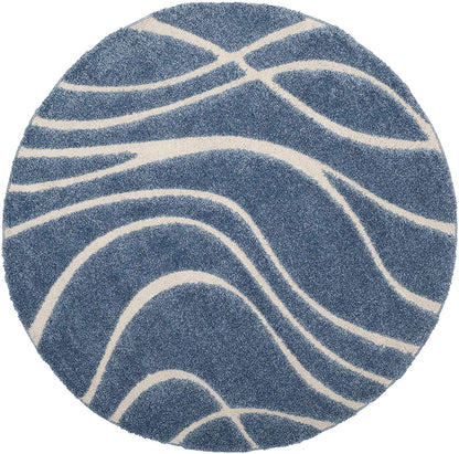 Urbanblue Round Shaggy Carpet