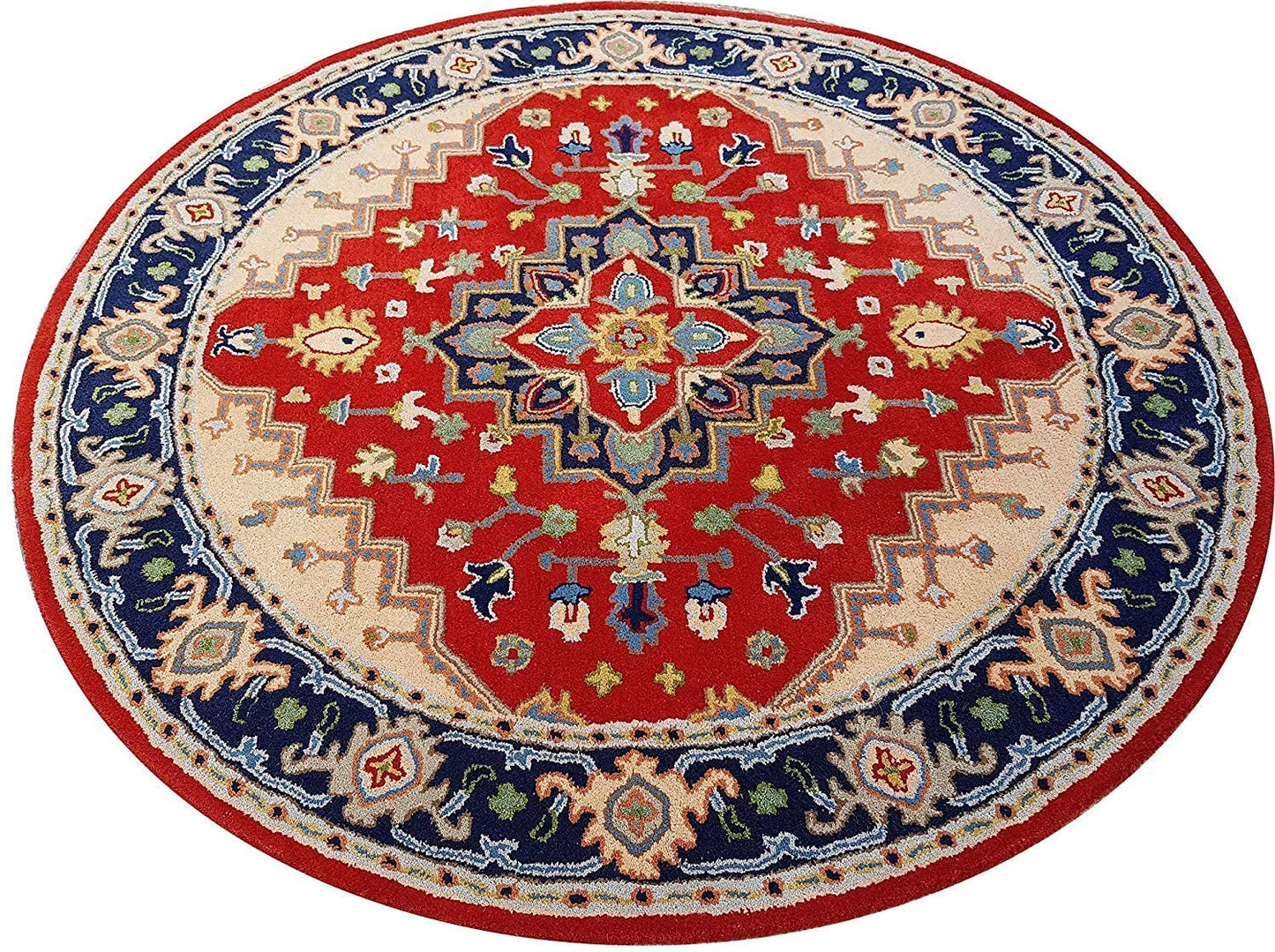 Stickfurry Round Tufted Carpet