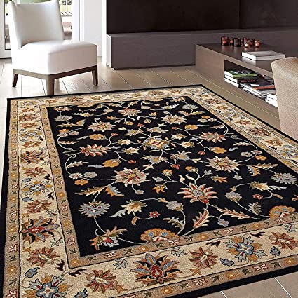 Aurevia Floral Hand Tufted Carpet & Rug