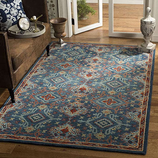 Rinvora Traditional Hand Tufted Carpet & Rug