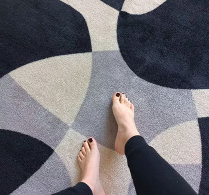 Stone Irregular Hand Tufted Carpet