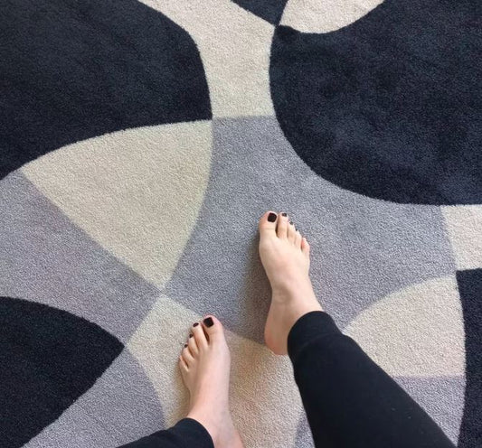 Stone Irregular Hand Tufted Carpet