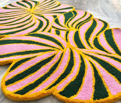 Fabrindle Irregular hand Tufted Carpet