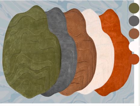 Grainwalk Irregular Hand Tufted Carpet
