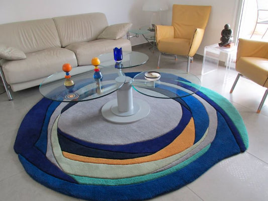Grain Irregular Hand Tufted Carpet