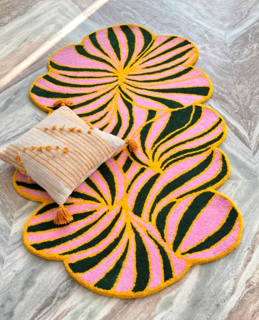 Fabrindle Irregular hand Tufted Carpet