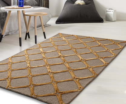 Solvique Hand Tufted Carpet