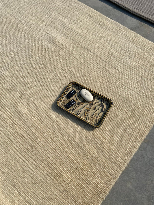 Solid Hand Tufted Carpet & Rug