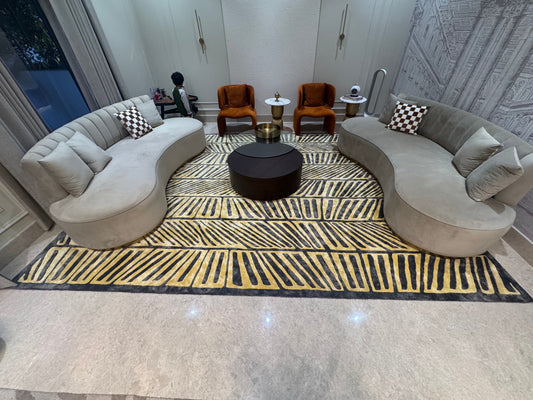 Glintor Irregular Hand Tufted Carpet