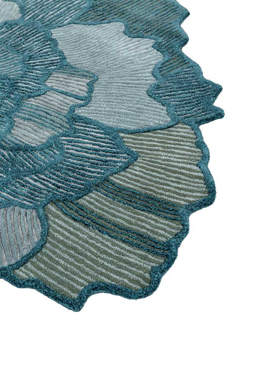 Luxique Round Hand Tufted Carpet & Rug