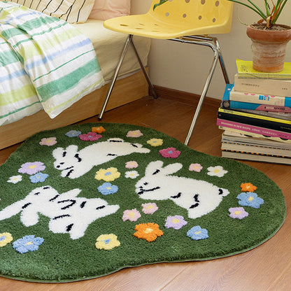 Sprig Irregular Hand Tufted Carpet
