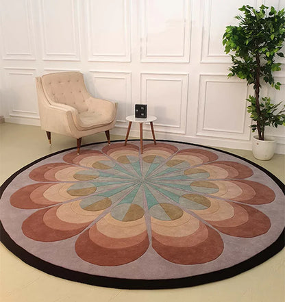 Circlequo Round Tufted Carpet