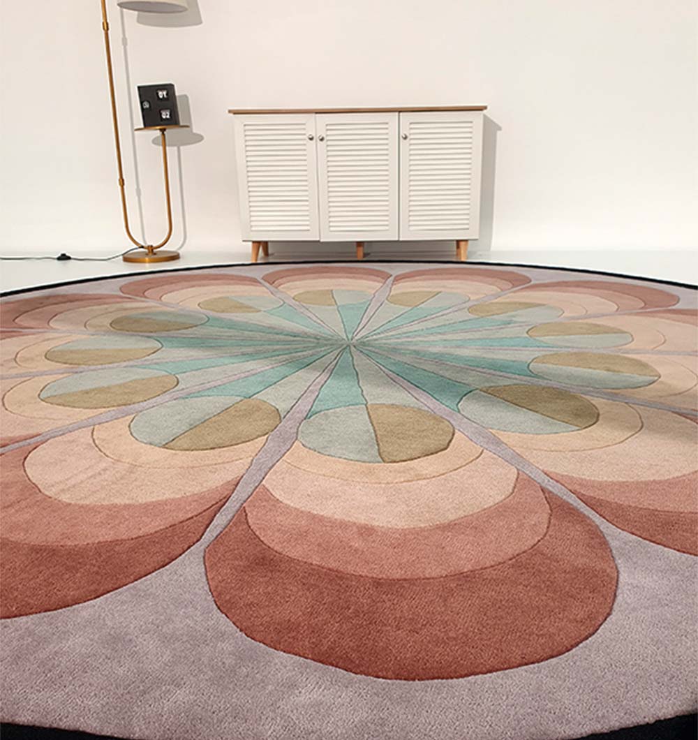 Circlequo Round Tufted Carpet