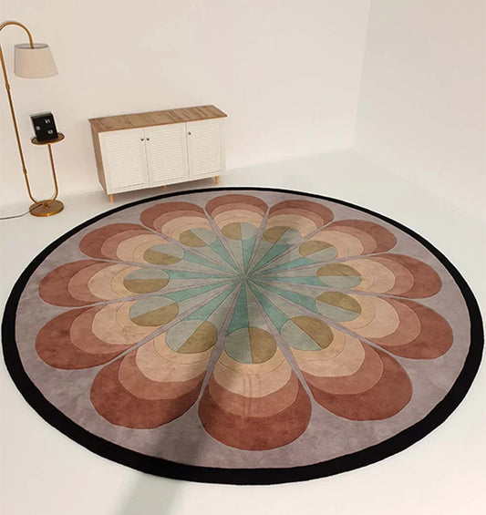 Circlequo Round Tufted Carpet