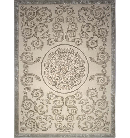 Premium quality Modern Abstract off Multicolor Hand Tufted Rug