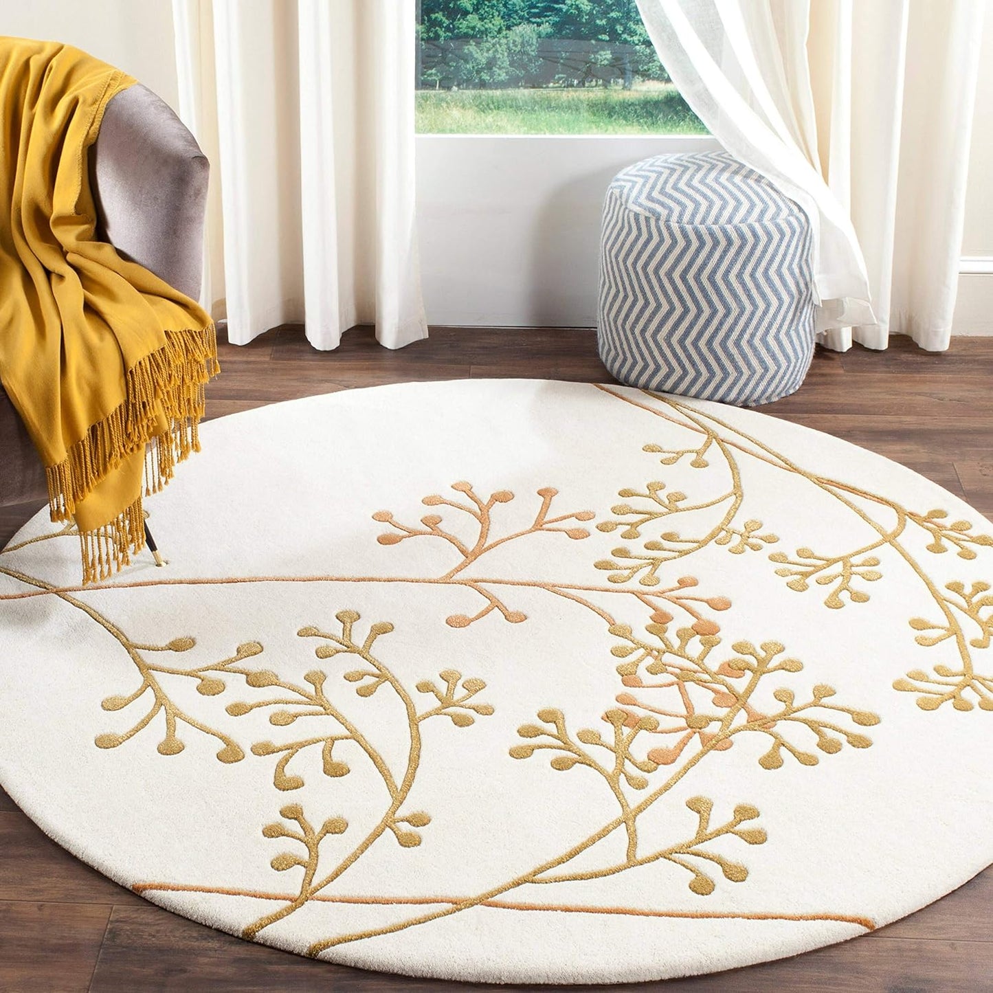 Luxeva Round Tufted Rug