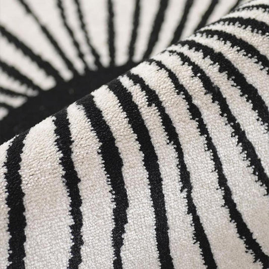 Softique Round Hand Tufted Carpet & Rug