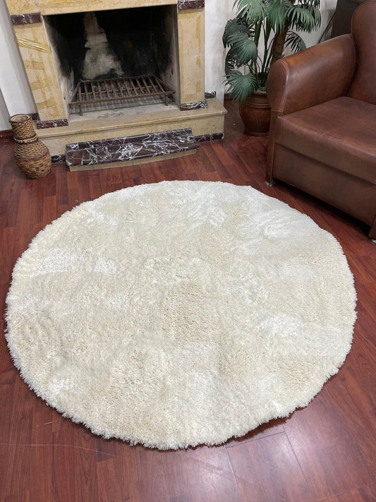 Ethora Round Shaggy Rug