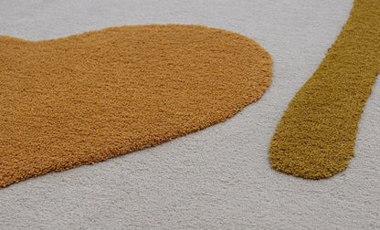 Moss Irregular Hand Tufted Carpet