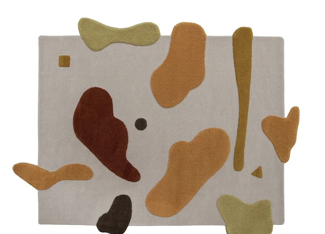 Moss Irregular Hand Tufted Carpet