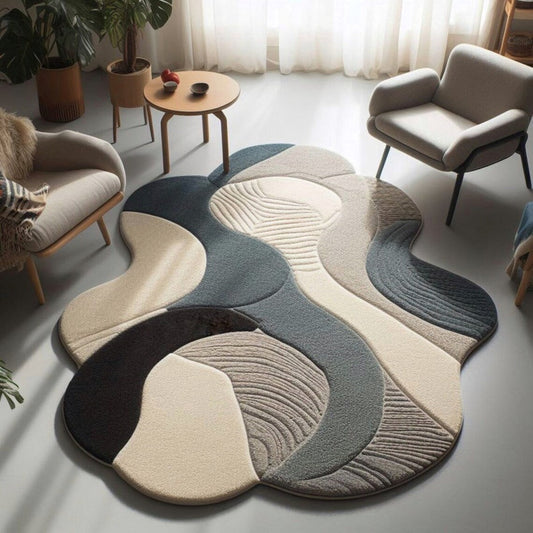 Weavique Irregular Hand Tufted Carpet