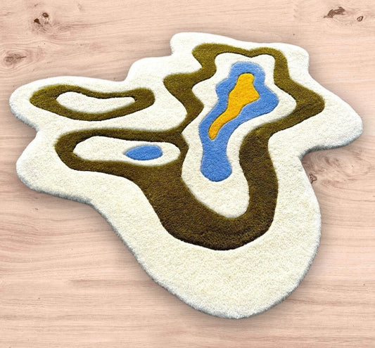 Mossweft Irregular Hand Tufted Carpet