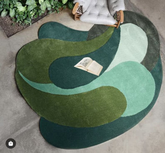 Drift Irregular Hand Tufted Carpet