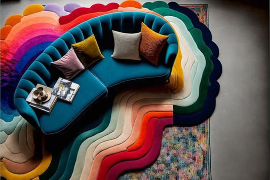 Zeglint Multicolour Rug High Quality Carpet