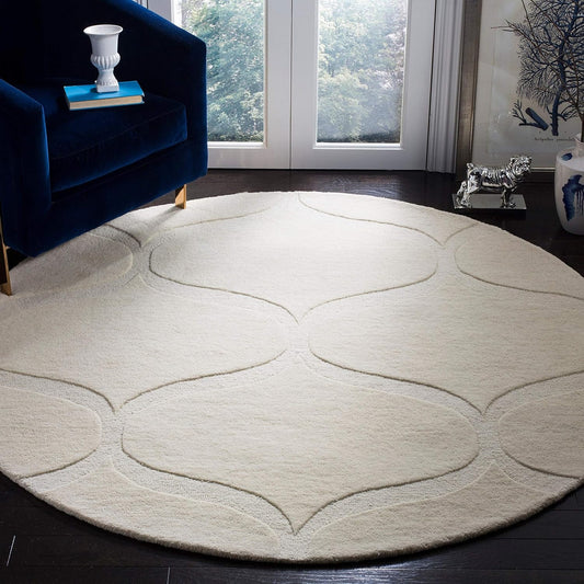 Orvara Round Tufted Rug