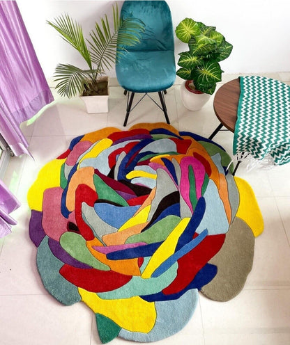 Loam Irregular Hand Tufted Carpet