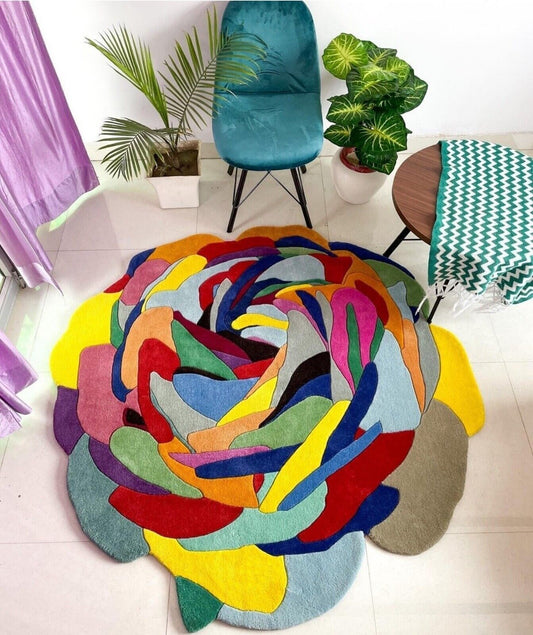 Loam Irregular Hand Tufted Carpet