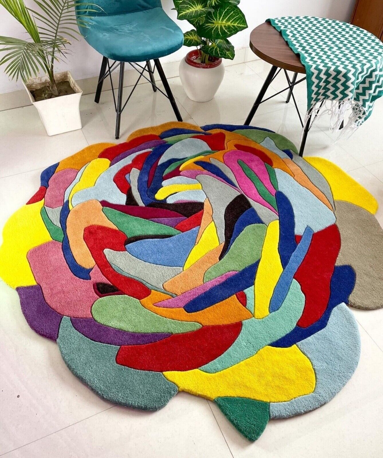 Loam Irregular Hand Tufted Carpet