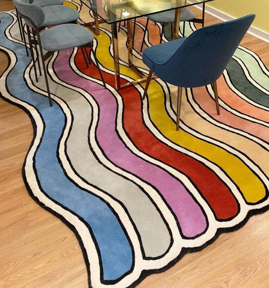 Cobble Irregular Hand Tufted Carpet